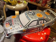 剛完成全新1/10  Benz Mercedes 190E Evo Berlin 柏林 2000  rc 上色車殼 合TT01 TT02  車架用 