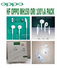 Vivo Handfree Oppo MH1503.5Mm Jack Earphone dengan MIC Oppo MH150