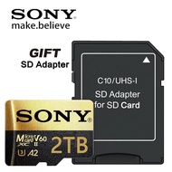 การ์ด SD ไมโครการ์ด SD อัลตร้า1TB 512GB 128GB 256GB V30 U3ไมโคร SD 4K Full HD TF มือถือและแฟลชการ์ดค