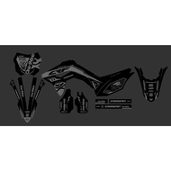 DECAL STICKER CRF 150 L FULL BODY DECAL/ CRF 150 DECAL STICKER CRF 150 CUSTOM DESIGN