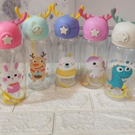 Deer Antler Drinking Bottle 600ml ADA TALI and Straw