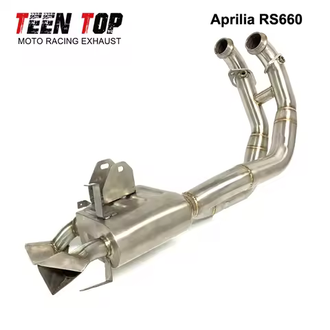 For APRILIA RS660 TUONO 660 Exhaust System TUONO660 Exhaust Pipe 2022+ RS660 Exhaust Muffler Underbi