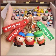 PS3 South Park Keychain cute bag pendant Creative couple doll key ring
