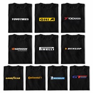 KATUN Toyotires Giti A Pirelli Micheline Goodyear Tire T-Shirt Premium Combed Cotton 24s Premium Car