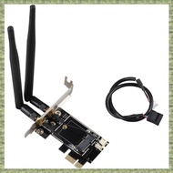 PCIE WiFi Card Adapter Wireless Network Card M2 NGFF Bluetooth Converter for Desktop Wi-Fi 8260 8265