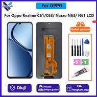 【QuickScreen】For Oppo Realme C61/C63/Realme Narzo N63/ N61 LCD+ Kit Alat Percuma