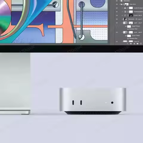 Mini M4 Desktop 10-Core CPU 10-Core GPU 16GB RAM 256GB/512GB/1TB/2TB SSD Mini PC Gigabit Ethernet