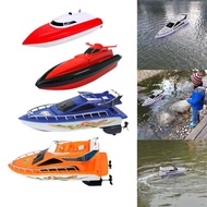 Mini High Speed RC Boat Remote Control RC Rapid Boat Speedboat Kid Gift Toys