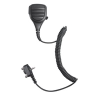 Two Way Radio Shoulder Mic Remote Speaker Microphone with 3.5mm Audio Jack for Motorola Vertex Stand