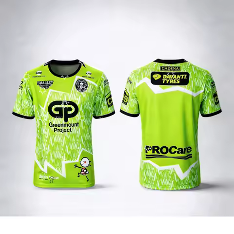 Beach surfing Popular Wigan Warriors Charity Jersey Replica, for Adults and Children, Summer T-shirt