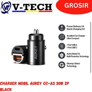 AUKEY CC-A3 30W 2P BLACK CAR CHARGER
