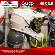 SPYDER HEX 2.0 PD DUAL VISOR MOTARD OFF ROAD MOTORCYCLE HELMET