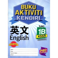 Buku Aktiviti Kendiri English 1B