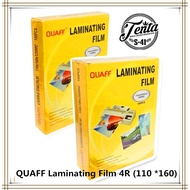 Quaff Laminating Film 110 x 160 mm (4R SIZE)