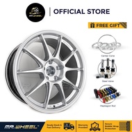 New Sport Rim WEDSSPORT TC105X TC105N 18 inch 8.5j 5H112-114.3 ET40 Mr Wheel Civic Vellfire BRV X50 