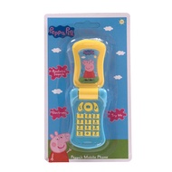 [คูปอง 2 ต่อ] Peppa Pig Flip Phone ของเล่นเด็ก ของเล่นเป๊ปป้าพิก ของเล่นโทรศัพท์มือถือ โทรศัพท์เป๊ปป้าพิก ฝาพับ เปิด - ปิดได้