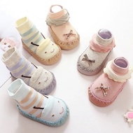 Spring Autumn Baby Shoes Socks 0 Soft Sole Can't Fall Off 3 Male Female Baby 6 to 12 Months Thick So