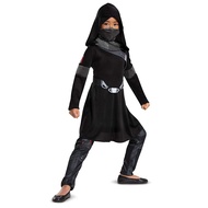 Girl's Snake Eyes Costume for Kids, Deluxe Official GI Joe Costume with Mask