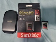 SanDisk Extreme PRO CFexpress Type B+SanDisk Extreme PRO CFexpress Card Reade