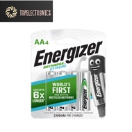 Energizer Recharge Extreme 4x AA 2300mAh Rechargeable Battery