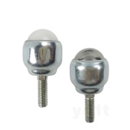 Stainless Steel Universal Ball CY12D19D25D Nylon Bull Eye Wheel with Rod Ball Bearing Stamping Type