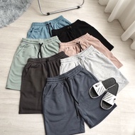 [KT USA] Cotton Drawstring Shorts Loose Elastic Band Pants Versatile Seven Colors 80035