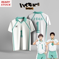 Anime Cosplay Jersey Haikyuu Aoba Johsai, Oikawa, Iwaizumi, Full Printing, Cheap, Can Cod Jersey