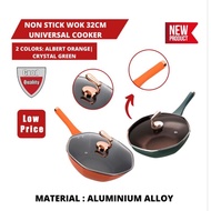 NonStick Wok 32cm Readystok