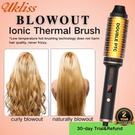 UKLISS BLOWOUT BOOST Ionic Thermal Brush Hair Styling 1.25 inches, Hair Styling Comb, Hair Styler, T