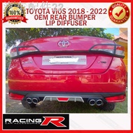 Exterior AccessoriesToyota Vios Prime 2018 to 2022 OEM Rear Bumper Lip Diffuser 2019 2020 2021