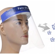 [Ready Stock] Face Shield PVC Protective Mask Anti-fog Full Face Shield