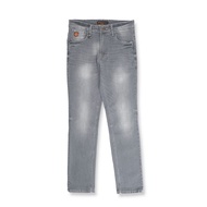 NUKEY JEANS CO. SLIM FIT JEANS -- DENIM Z GREY --- SLEEK GREY