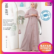 Nibras Gamis Terbaru 2021 Baju Gamis Merk Nibras Wanita Branded Origin