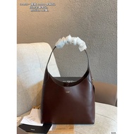 COACH COACH Brooklyn 34 Letter Charm Gold Cowhide Shoulder Bag Large Female Red Brown