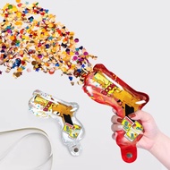 Explosive Style Cool Inflatable Sequins Fireworks Gun Balloons Fireworks Cannon Festival Sequins Fir