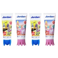 [Jordan]step by step kids Toothpaste 75g 4pk (random color shipping)
