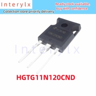 2Pcs/Lot HGTG11N120CND 11N120CND HGTG11N120 3A 1200V TO-247 Inverter Field Effect Tube
