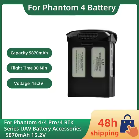 Drone Battery For Phantom 4 Pro/4 For phantom 4 advanced 15.2V 5870mAh High Energy Intelligent Spare