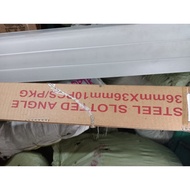 XY331 Ready Besi siku lubang rak 3 6cm x 1 4mm 3m 3.6 3 6 cm 3.6cm har