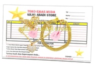 Emas Asli Kalung Kadar 999 Free Gelang Tangan Berat 5.0 Gram Original Ada Surat