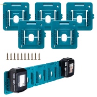 5 Pack Battery Holder for Makita 18V Battery Mounts Dock Holder Fit for BL1860