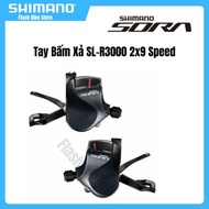 Tay Bấm Xe Đạp Shimano SORA SL R3000 2x9 Tốc Độ Dành Cho Xe Ghi Đông Tay Thẳng Tương Thích Touring