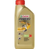 [ORIGINAL] Castrol Power 1 4T Semi Synthetic Engine Oil 10W40 (PEWANGI) 1L 1Liter / 1.2L 1.2Liter