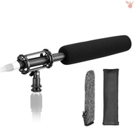 BOYA BY-BM6060L XLR Microphone Cardioid Condenser Mic Supports 48V Phantom Power with Anti-Shock Mount &amp; Wind Muff  for Camcorders Video Recording Interview  Came-022