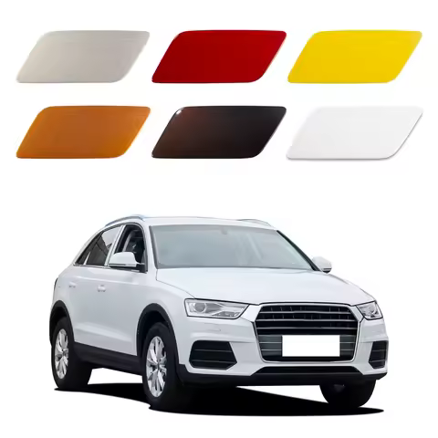 Audi Q3 Bumper Front Cover Front Bumper Headlight Washer Cover Cap For Audi Q3 2016 2017 2018 8U0955