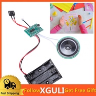 xguli-my Sound Recorder Module with Speaker  4 Minutes Recording Light Activated Loop Playback Voice