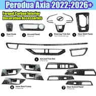 Perodua Axia 2022-2026+ Forged Carbon Interior Decoration Accessories