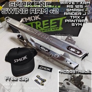 MTR SWING ARM +3 NON SLOTED PROTOTYPE WAVE -XRM -RS125 -SMASH -RAIDER J - PANTRA -TMX -SYM