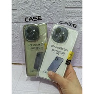 clear case for techno pova7 spark40c spark go1 spark 20/20c go 2024 spark 30c