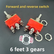 Available DC Motor Forward Reverse Rotary Switch Button Switch Forward Reverse Rotation Stop Three-s